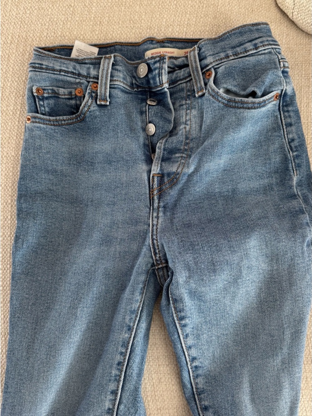 Levi's Light Blue Wedgie Straight Women’s Jeans